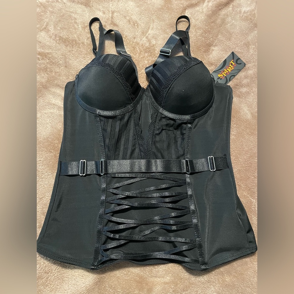 Black Corset Top from Sprit Halloween